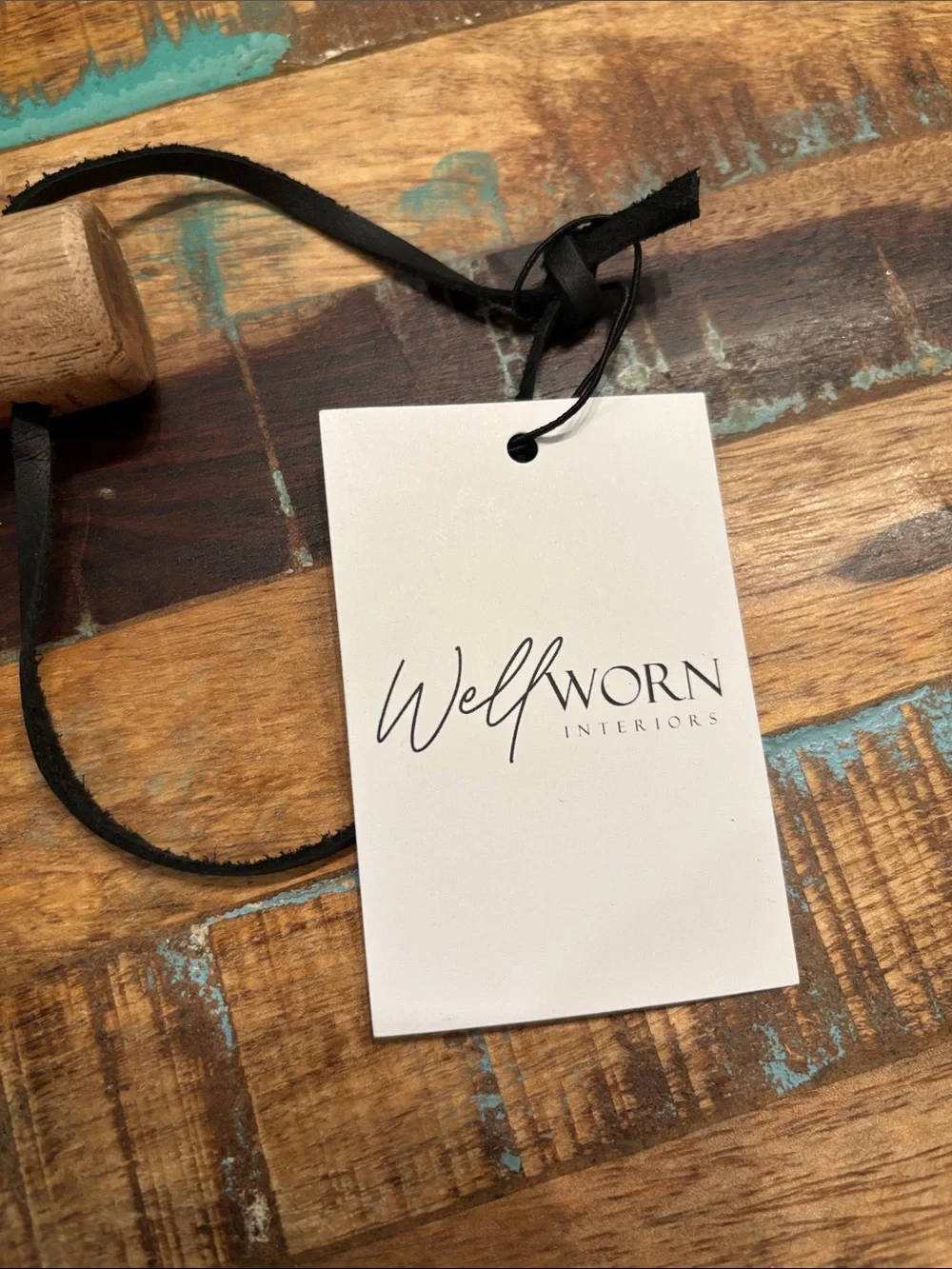 Well Worn Interiors Fly Swatter Genuine Leather MSRP $98